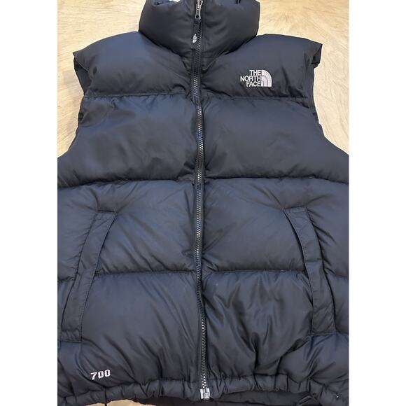 North Face 700 Nuptse Puffer Vest Black Quilted Goose Down Gorpcore Hiking Men S - Picture 16 of 16